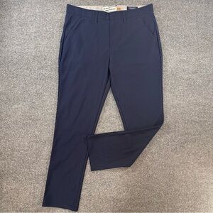Tailor Vintage Men’s Lux Performance Tech Pants New Canaan Slim Fit Golf 34x30